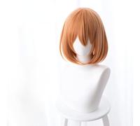 Anime La Quintessenza Quintuplets Cosplay Parrucca, Nakano Yotsuba Parrucca, Arancione Bobo Capelli Corti con Parrucca Cap, per Halloween, Partito, Carnevale, Vita Notturna, Concerti, Matrimoni