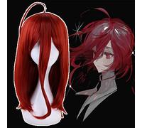 Anime Land of the Lustrous Parrucche Cosplay Cinnabar Cosplay Parrucca per capelli Parrucca sintetica resistente al calore Festa di Halloween Houseki no Kuni