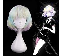 Anime Land of the Lustrous Parrucche Cosplay Diamante Parrucca Cosplay Parrucca sintetica resistente al calore Festa di Halloween Houseki no Kuni Parrucche