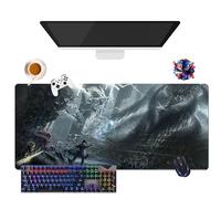 Anime Lord of Mysteries - Tappetino per mouse impermeabile extra large | base in gomma antiscivolo per PC, portatile, e-sport, protezione tastiera e mouse (5)