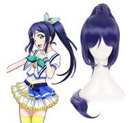 Anime Love live Sunshine Parrucche Cosplay Kanan Matsuura Cosplay Parrucca sintetica resistente al calore Parrucca Cosplay per feste di Halloween