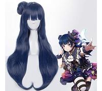 Anime Love Live Sunshine Parrucche Cosplay Tsushima Yoshiko Cosplay Parrucca sintetica resistente al calore Capelli Halloween Party Parrucca da donna