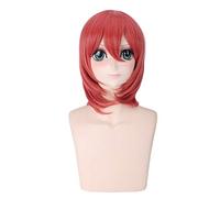 Anime LoveLive Maki Nishikino Parrucca rossa parrucca Costume Cosplay Love Live Parrucche sintetiche termoresistenti per capelli da donna