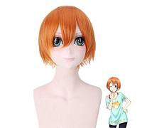 Anime LoveLive! Parrucca di Rin Hoshizora Cosplay Costume Love Live Women Capelli sintetici Corti Halloween Party Giochi di ruolo Parrucche PL-363