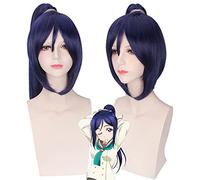 Anime Lovelive Sunshine Kanan Matsuura parrucca Cosplay Costume Love Live Aqours blu scuro capelli sintetici partito gioco di ruolo parrucche