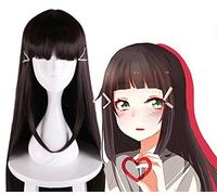 Anime LoveLive! Sunshine !! Parrucca Cosplay Kurosawa Dia Parrucca Cosplay 80CM Parrucca sintetica resistente al calore Halloween Carnival Party Women