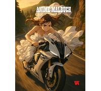 Anime-Malbuch: Malbuch für Kinder, Jugendliche und Erwachsene