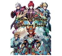 "Anime & Manga Coloring Book": Un viaje artístico al mundo del anime y manga