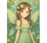 Anime & Manga Tracker - Enchanted Forest Edition: 100 Pages to Record Shows, Characters & Favorites | Soft Forest Fairy Cover for Creative Fans
