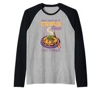 Anime mi ha insegnato a desiderare cibi che non posso pronunciare Maglia con Maniche Raglan