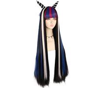 Anime Mioda Ibuki Long Wig Cosplay Costume Heat Resistant Synthetic Hair Women Cosplay Wigs