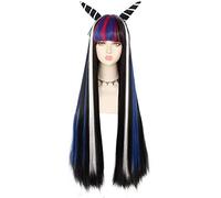 Anime Mioda Ibuki Long Wig Cosplay Costume Heat Resistant Synthetic Hair Women Cosplay Wigs Decorations