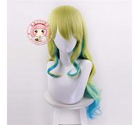 Anime Miss Kobayashi Dragon Maid Parrucche Cosplay Parrucca Cosplay Quetzalcoatl Parrucca sintetica Capelli Kobayashi San Chi No Maid Parrucca drago MZ-087