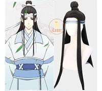 Anime MO Dao a Shi LAN Wangji Parrucca Il Selvaggio LAN Zhan Parrucca Cosplay Il Gran Maestro della Coltivazione Demoniaca Cosplay Intrattenimento Musiche E Canzoni Puntelli