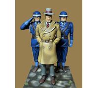 ANIME MODEL KIT - LUPIN III CAGLIOSTRO CASTLE • ZENIGATA & INTERPOL - 1/8 RESIN