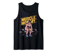 Anime Muscle Mommy Weightlifting Fitness Girl Aesthetic Canotta