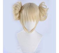 Anime My Hero Academia Boku no Hero Academia Himiko Toga Wig Blonde Short Styled Cosplay Wigs + Wig Cap