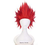 Anime My Hero Academia Kirishima Eijiro Cosplay Wig Boku no Hero Academia Short Red Synthetic Hair Perucas Wigs + Wig Cap