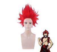 Anime My Hero Academia Kirishima Eijiro Parrucca Cosplay corta rossa Boku no Hero Academia Costume di Halloween Capelli sintetici Perucas PL-688