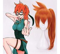 Anime My Hero Academia Parrucca Cosplay Itsuka Kendou Parrucche Cosplay Resistente Al Calore Sintetico Halloween Boku No Hero Academia Deku Parrucca