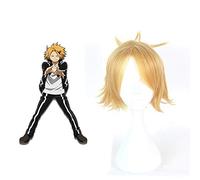 Anime My Hero Academia Parrucche Cosplay Kaminari Denki Cosplay Resistente al calore Sintetico Boku no Hero Academia Parrucche Festa di Halloween