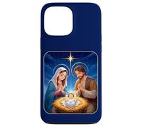 Anime Nativity Christmas Design - Kawaii Manger Scene Art Custodia per iPhone 13 Pro Max