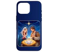 Anime Nativity Christmas Design - Kawaii Manger Scene Art Custodia per iPhone 16 Pro Max