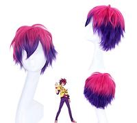 Anime Nessun gioco Nessuna vita Sora Parrucche sintetiche a resistenza al calore Capelli sintetici per la festa di Halloween Cosplay Parrucca + Cappellino per parrucca