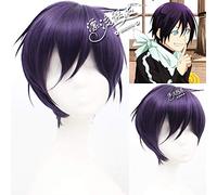Anime Noragami Ebisu Kofukuwigs Costume Cosplay Donna Capelli Corti Festa Di Halloween Noragami Iki Hiyori Yato Gioca Parrucca + Berretto Parrucca One Size Yato Parrucca Pl-314