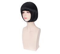 Anime Noragami Nora Donne Breve Parrucca Nera Costume Cosplay Resistente Al Calore Capelli Sintetici Festa Di Halloween Gioco Di Ruolo Parrucche Pl-312
