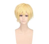 Anime Noragami Yukine Parrucca corta gialla Costume Cosplay Resistente al calore Capelli sintetici Uomo Donna Festa Parrucche Cosplay