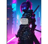 Anime Note Book: Futuristic Anime Design - Cyberpunk-inspired artwork with bold colors and neon highlights High-Impact Visuals - Eye-catching ... for fans of futuristic worlds and tech