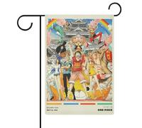 Anime One Piece Bandiera Giardino Esterno Popolare Moderno Decorativo Designsstyle 1215 "(30x45cm)