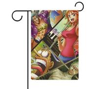 Anime One Piece Bandiera Giardino Esterno Popolare Moderno Decorativo Designsstyle 1215 "(30x45cm)