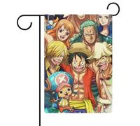 Anime One Piece Bandiera Giardino Esterno Popolare Moderno Decorativo Designsstyle 1215 "(30x45cm)
