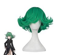 Anime One Punch Man Senritsu No Tatsumaki Parrucche Cosplay Ricci verdi in stile capelli sintetici per parrucca da festa femminile KUMZ5473