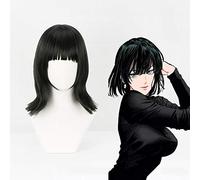 Anime ONE PUNCH UOMO Parrucche Cosplay Fubuki Parrucca Cosplay Resistente al calore Parrucca sintetica Capelli Halloween Festa di carnevale Hellish Blizzard