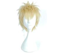 Anime Persona 5 Ryuji Sakamoto Parrucca corta dorata Costume Cosplay Resistente al calore Capelli sintetici Uomo Donna Parrucche Cosplay