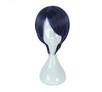 Anime Persona 5 Yusuke Kitagawa Parrucca corta blu Costume Cosplay Resistente al calore Capelli sintetici Uomo Donna Parrucche Cosplay