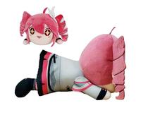 Anime Plush Stuffed Toys, Cute Push Toy Present, Adorable Soft Character Doll for Hugging, Display, Collecting, Gifting to Boys, Girls, Adulti, Collectors, Fan and Kids, Pink