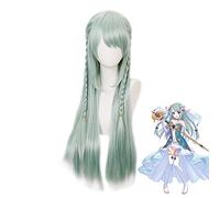 Anime Princess Connect! Ri: Dive Misumi Chika parrucca lunga a treccia Costume Cosplay Resistente al calore Capelli sintetici Parrucche da donna QX-000