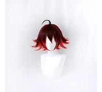 Anime PROMARE Mad Burnish Cosplay Wig Red ombre Synthetic Heat Resistant Hair Halloween Gueira Cosplay