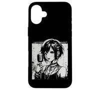Anime Punk Ragazza Canto Giapponese Manga Goth Donne Uomini Bambini Custodia per iPhone 16 Plus