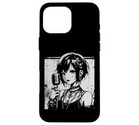 Anime Punk Ragazza Canto Giapponese Manga Goth Donne Uomini Bambini Custodia per iPhone 16 Pro Max