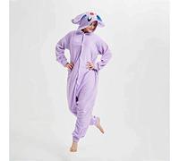 Anime Pyjama Adult Girl Women Tutina Cartoon Animal Kigurumis Funny Cute Tute Festival Party Winter Tuta XL Espeon