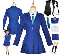 Anime Rachel Moore Cosplay Costume Vestito Jimmy Kudo Gioco di Ruolo Uniforme Set Completo Halloween Carnevale Dress Up Suit con Parrucca per Donne