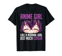 Anime Ragazza Come Una Ragazza Normale Solo Molto Più Fresco Ragazza Gi Maglietta