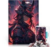 Anime Ragazza Guerriera Puzzle da 1000 pezzi per adolescenti Gioco impegnativo e gioco in famiglia Regalo di compleanno, regali, arte murale 38x26cm