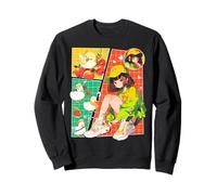 Anime Ragazza Kawaii Anatre Comiccore Retro Manga Art J Moda Felpa