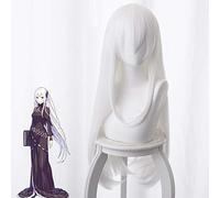 Anime Re ZERO Inizia la vita in un altro mondo Parrucche Cosplay Echidna Parrucca cosplay Resistente al calore Parrucca sintetica Capelli Festa di Halloween